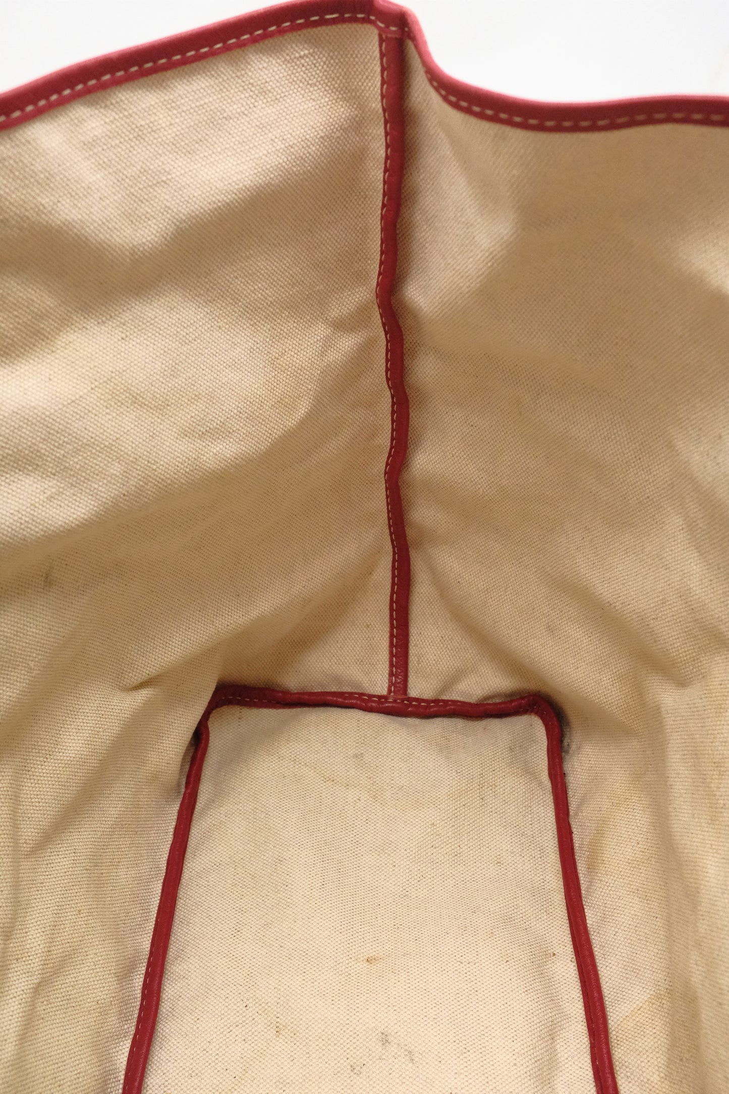 Goyard Saint Louis PM in Red Goyardine Canvas