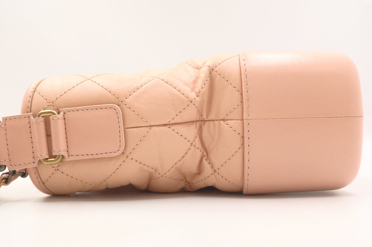 Chanel Gabrielle in Peach Pink Leather