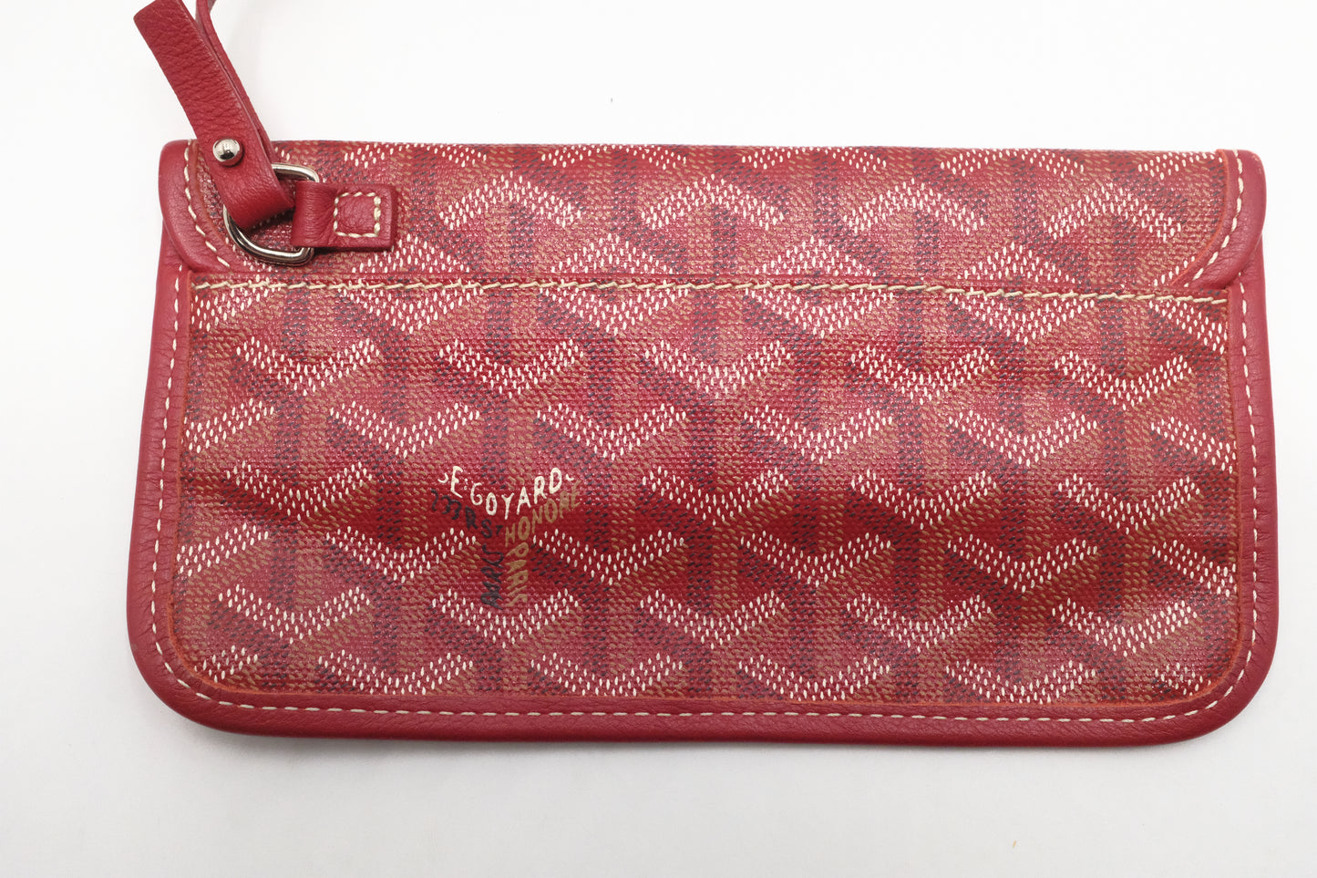 Goyard Saint Louis PM in Red Goyardine Canvas