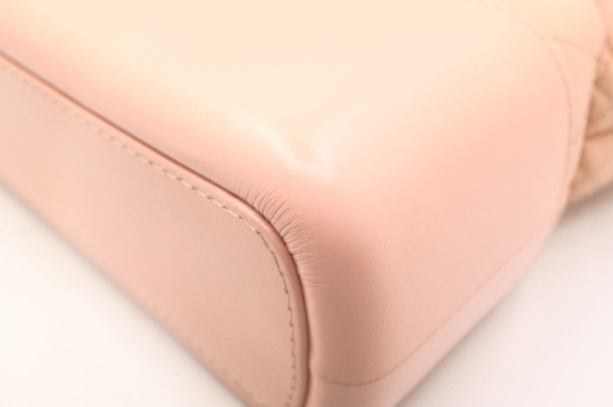 Chanel Gabrielle in Peach Pink Leather