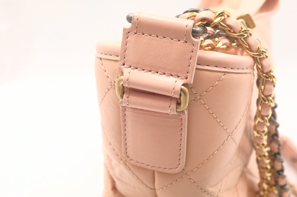 Chanel Gabrielle in Peach Pink Leather