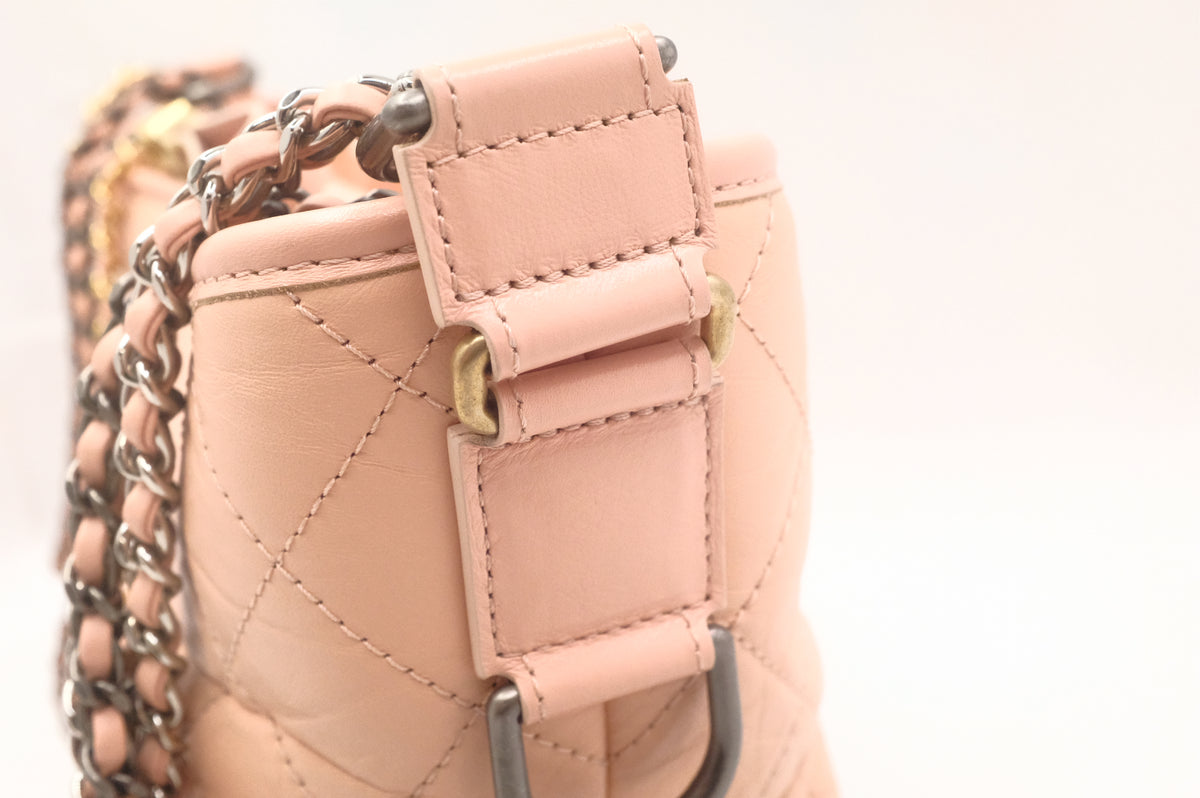Chanel Gabrielle in Peach Pink Leather