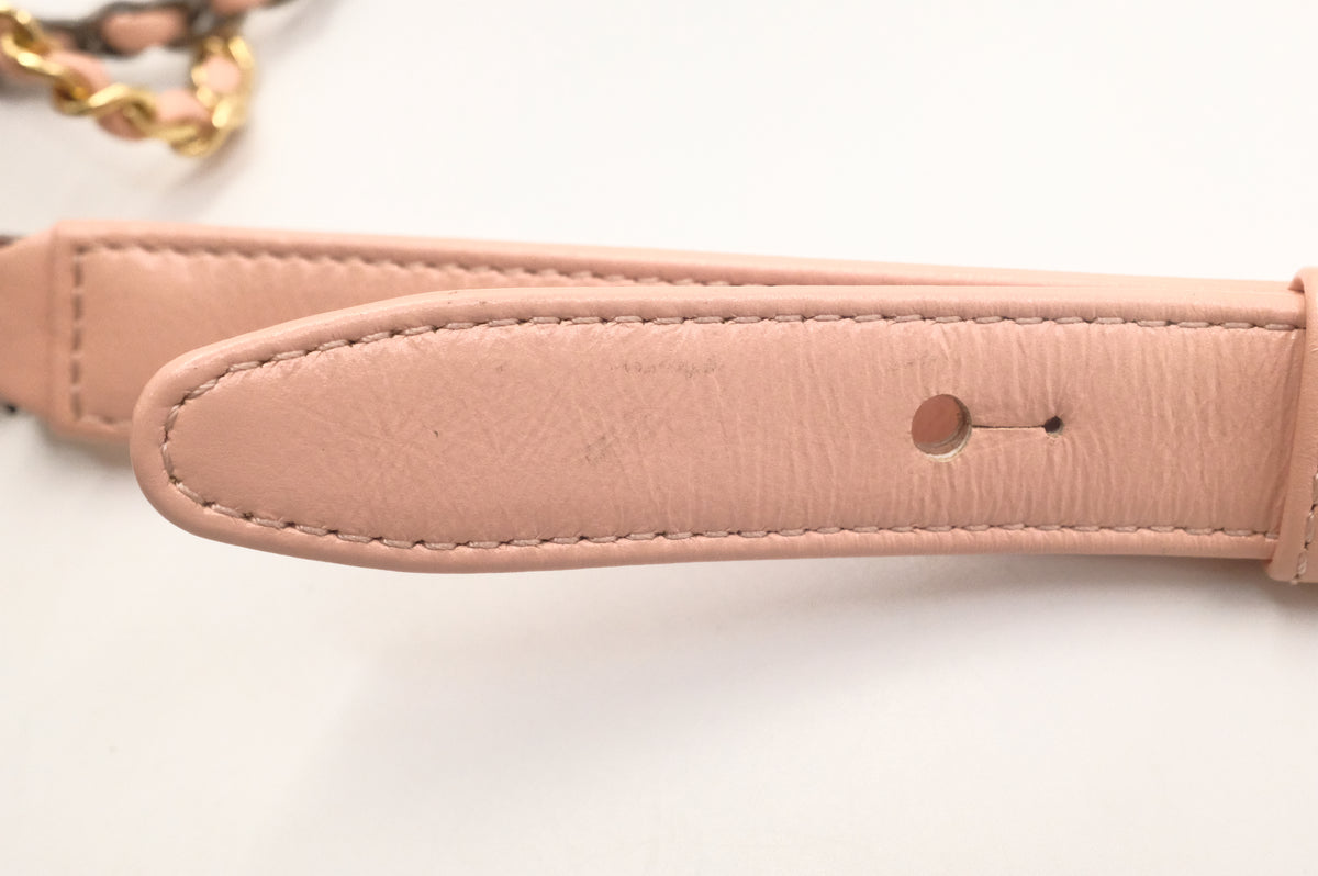 Chanel Gabrielle in Peach Pink Leather