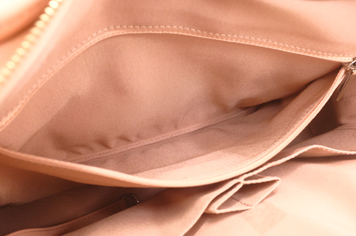 Chanel Gabrielle in Peach Pink Leather