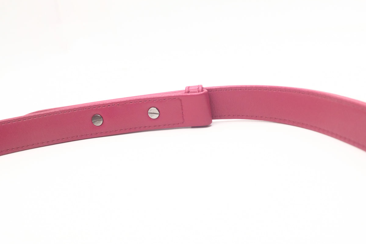 Chanel New Medium Boy in Red/Pink Matelassé Leather