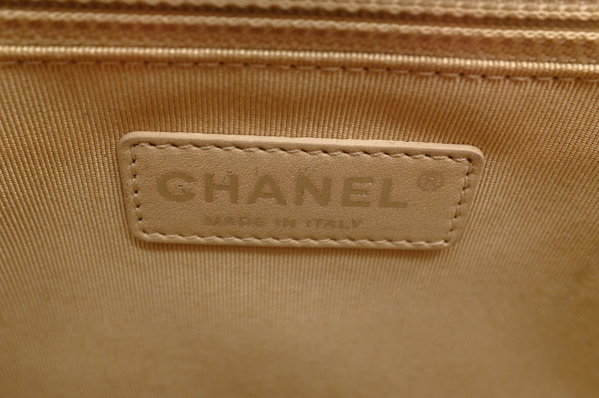 Chanel New Medium Boy in Red/Pink Matelassé Leather