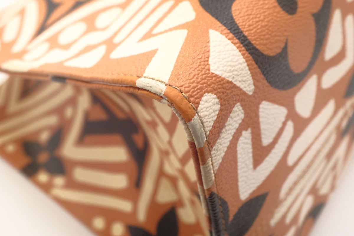 Louis Vuitton Crafty On The Go GM in Orange Canvas