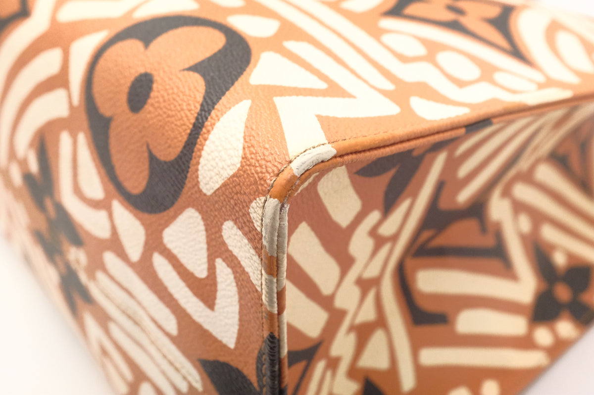Louis Vuitton Crafty On The Go GM in Orange Canvas