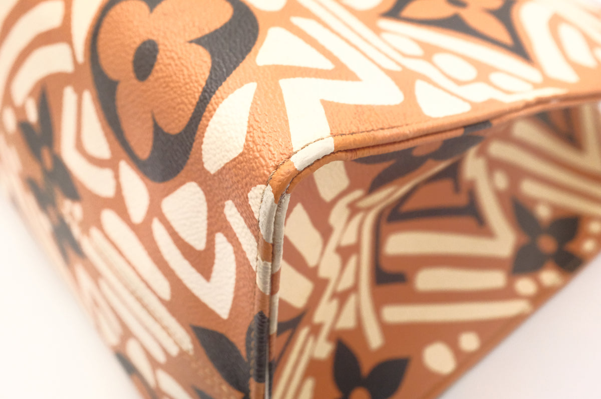 Louis Vuitton Crafty On The Go GM in Orange Canvas