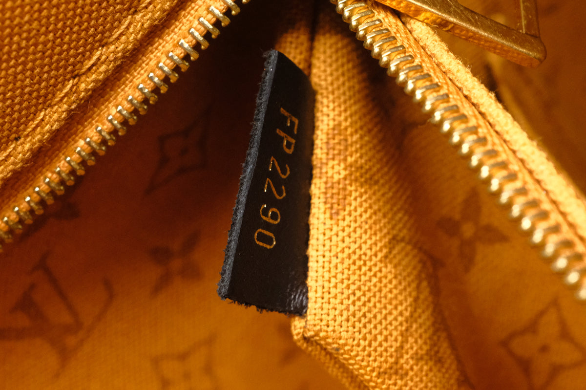 Louis Vuitton Crafty On The Go GM in Orange Canvas
