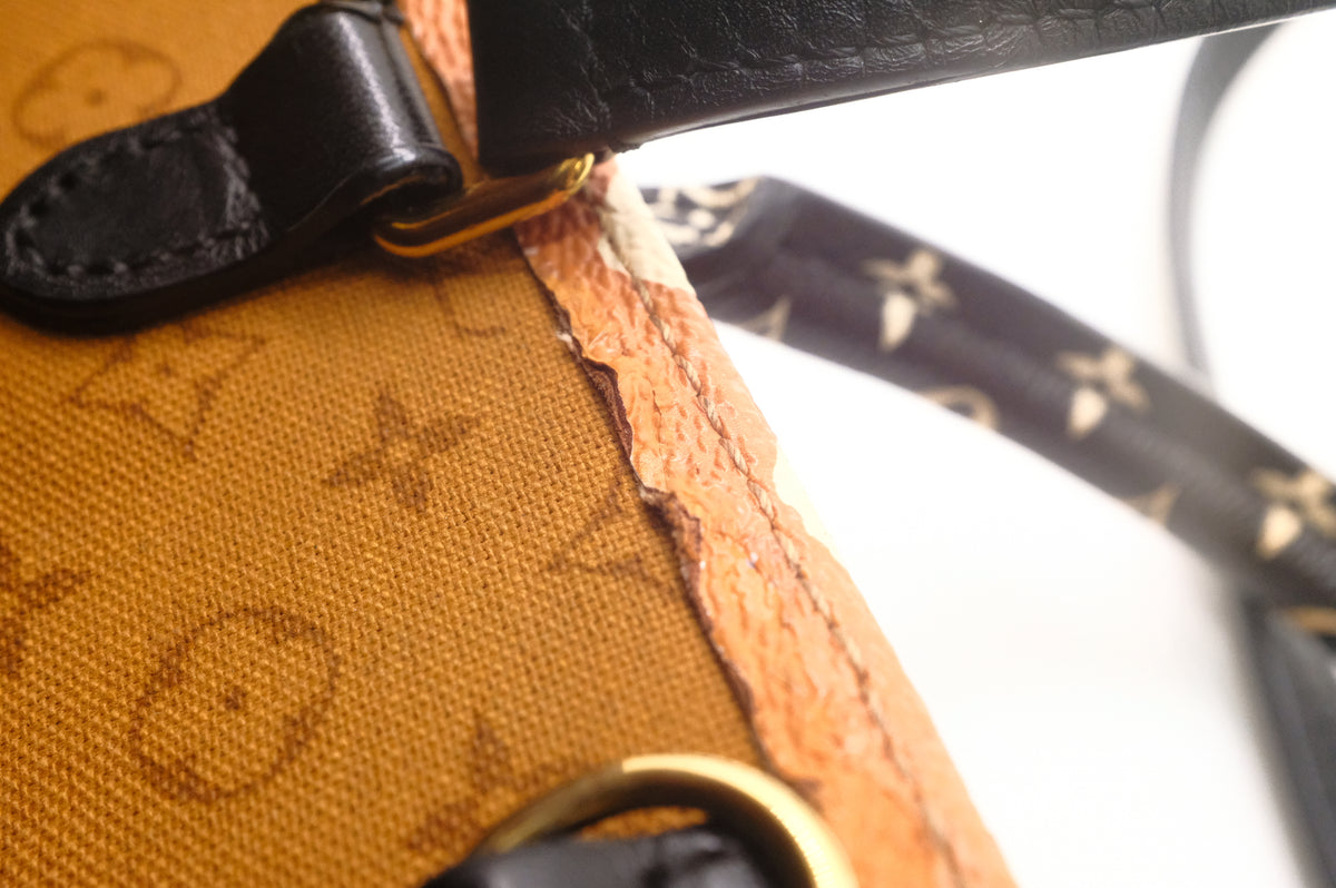 Louis Vuitton Crafty On The Go GM in Orange Canvas