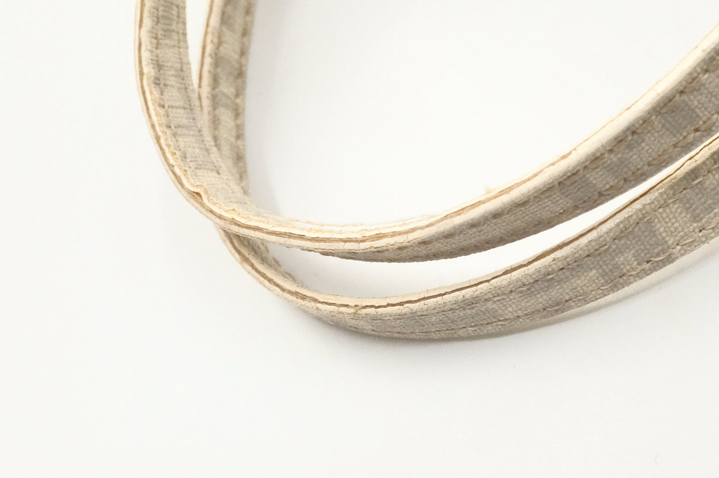 Fendi Handbag in White Zuccino Canvas