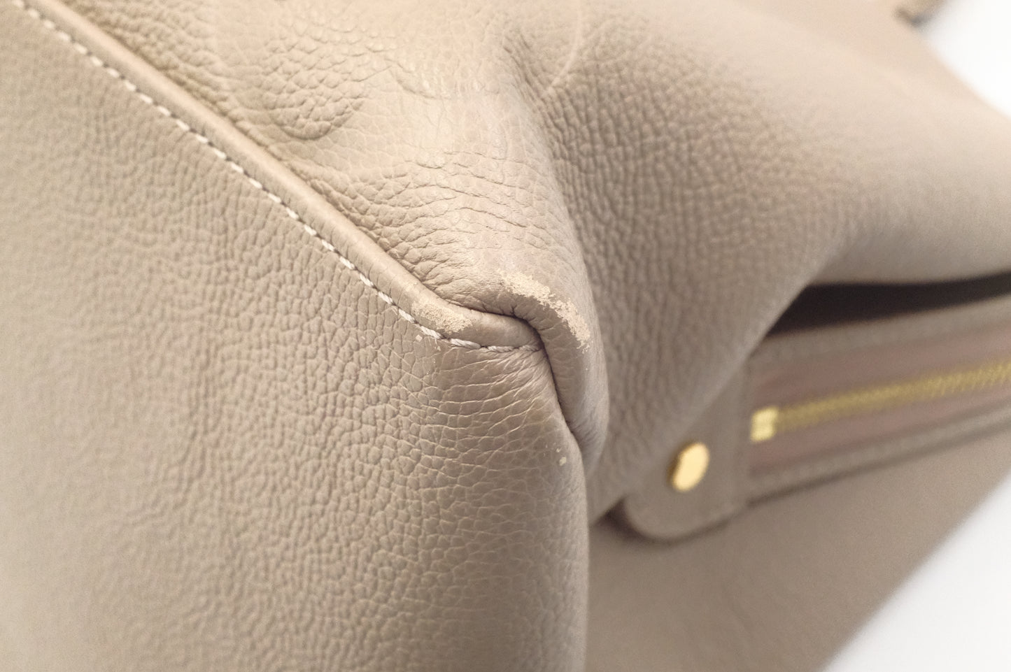 Louis Vuitton Grand Palais in Turtledove Empreinte Leather