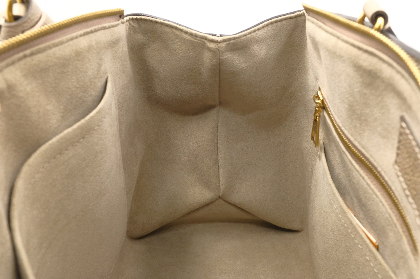 Louis Vuitton Grand Palais in Turtledove Empreinte Leather