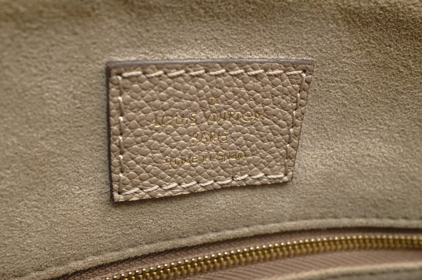 Louis Vuitton Grand Palais in Turtledove Empreinte Leather