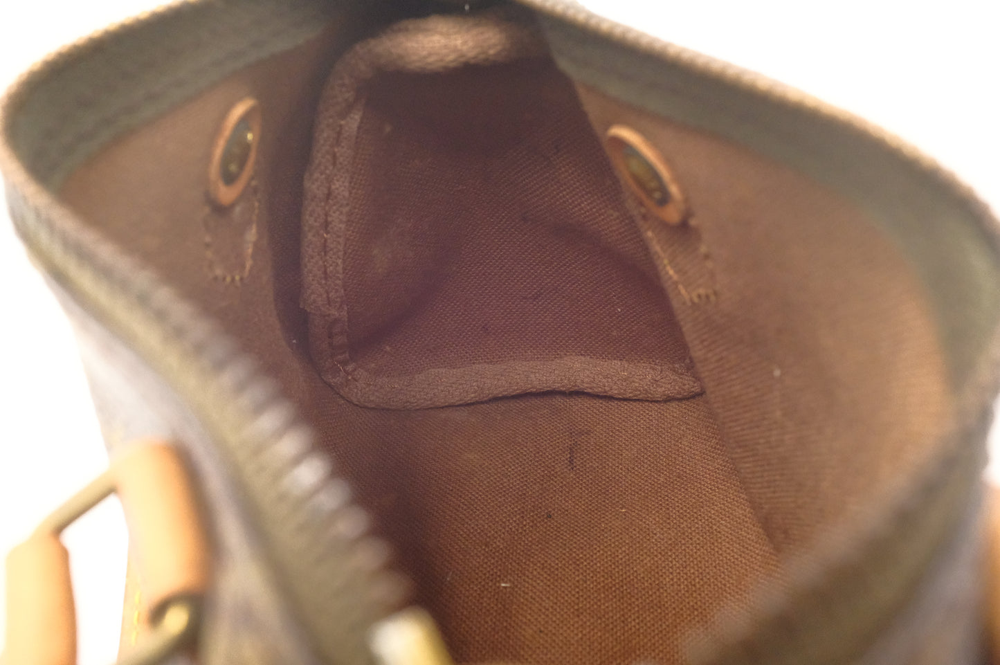Louis Vuitton Mini Speedy in Monogram Canvas
