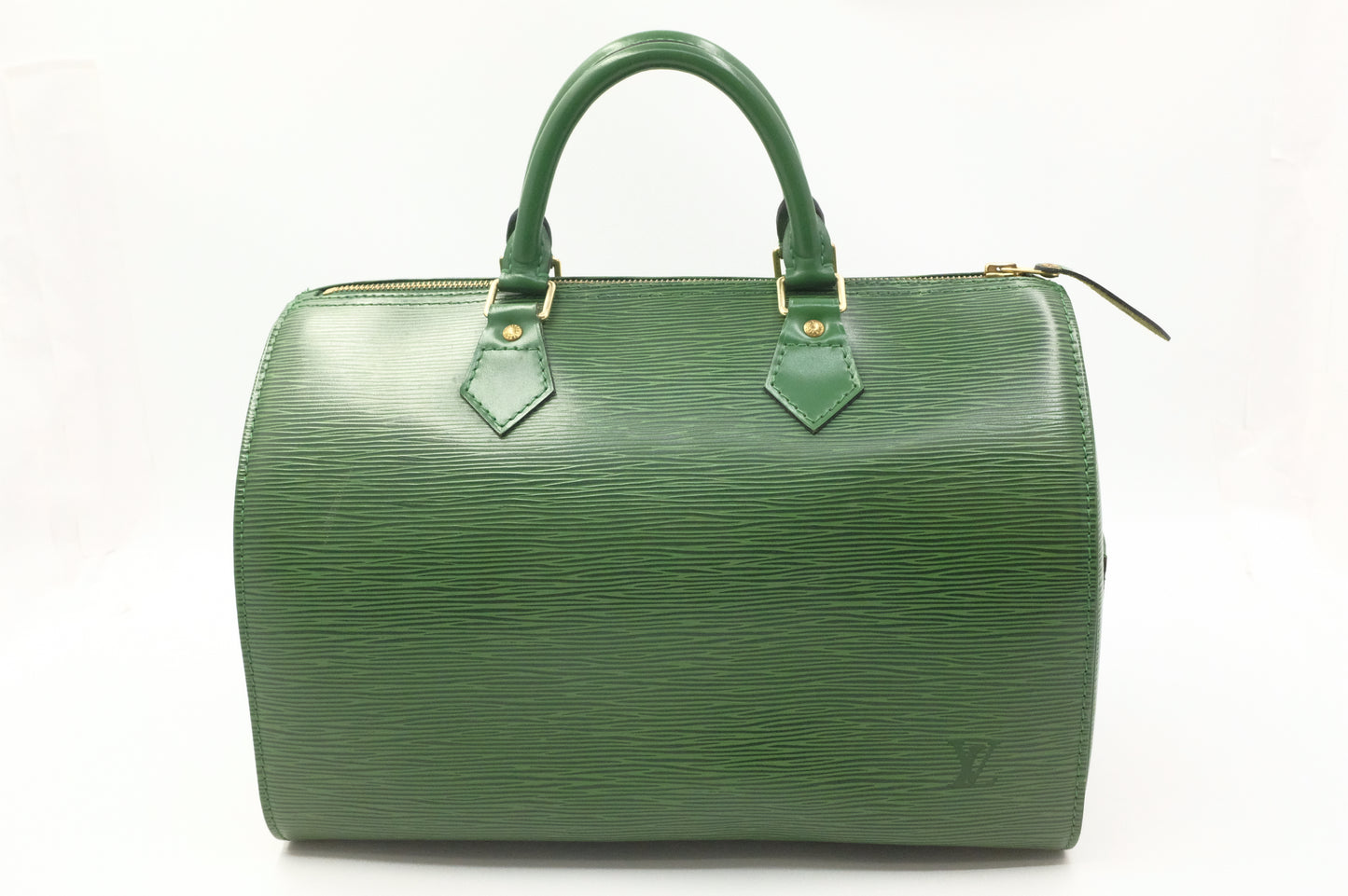 Louis Vuitton Speedy 30 in Green Epi Leather