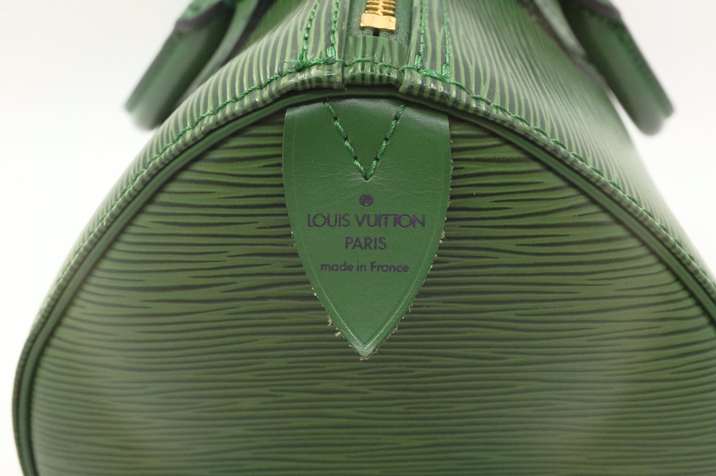 Louis Vuitton Speedy 30 in Green Epi Leather