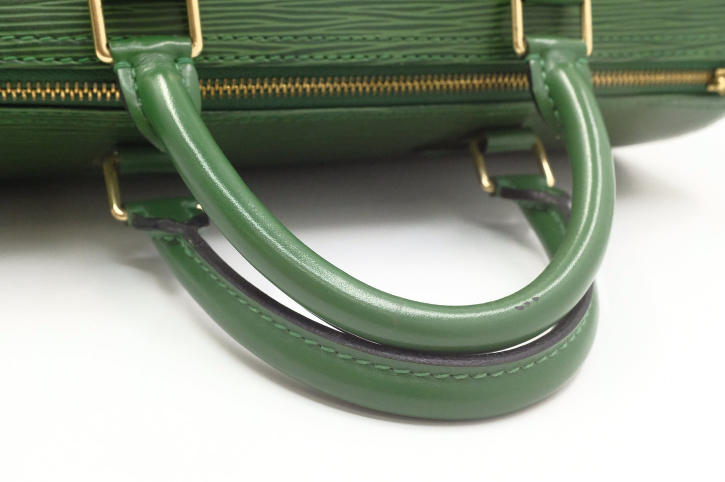 Louis Vuitton Speedy 30 in Green Epi Leather