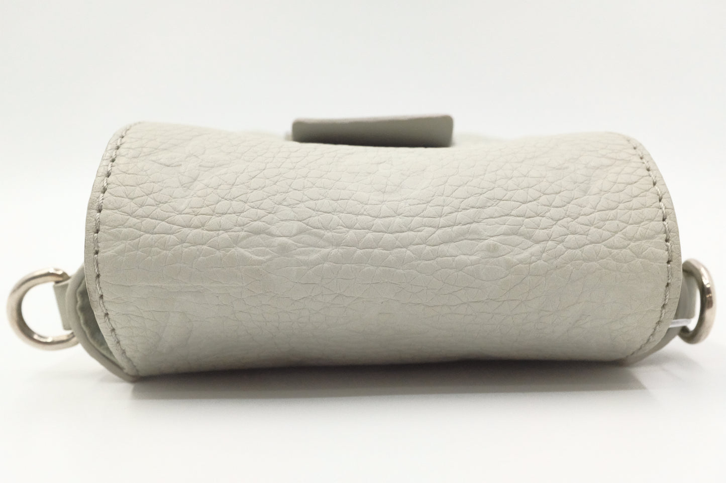 Louis Vuitton S-Lock Wearable Wallet in Mineral Grey Taurillon Leather