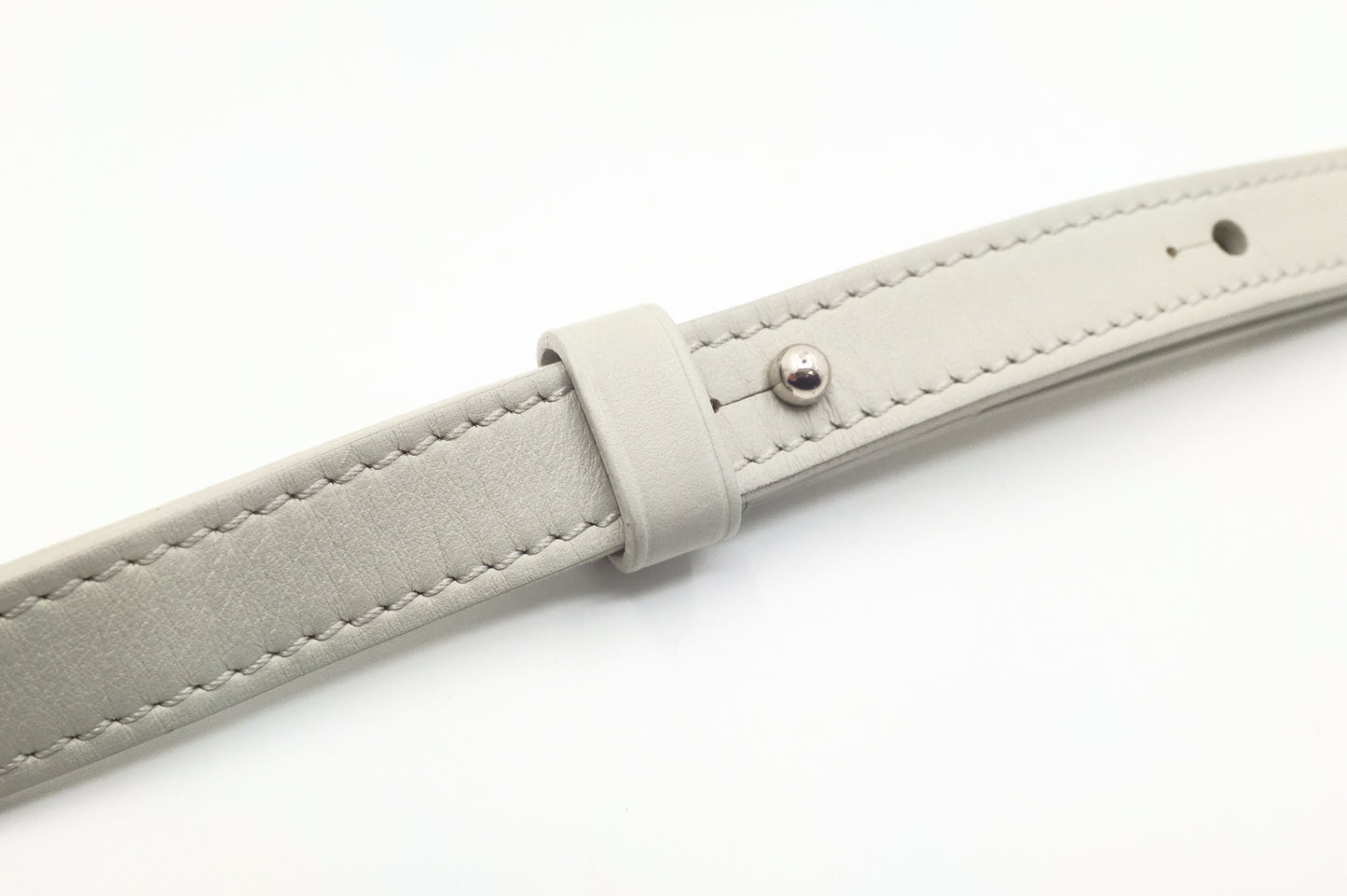 Louis Vuitton S-Lock Wearable Wallet in Mineral Grey Taurillon Leather