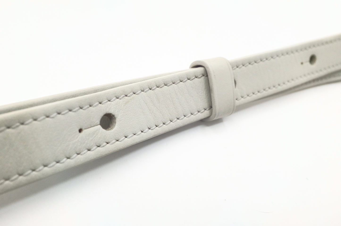 Louis Vuitton S-Lock Wearable Wallet in Mineral Grey Taurillon Leather