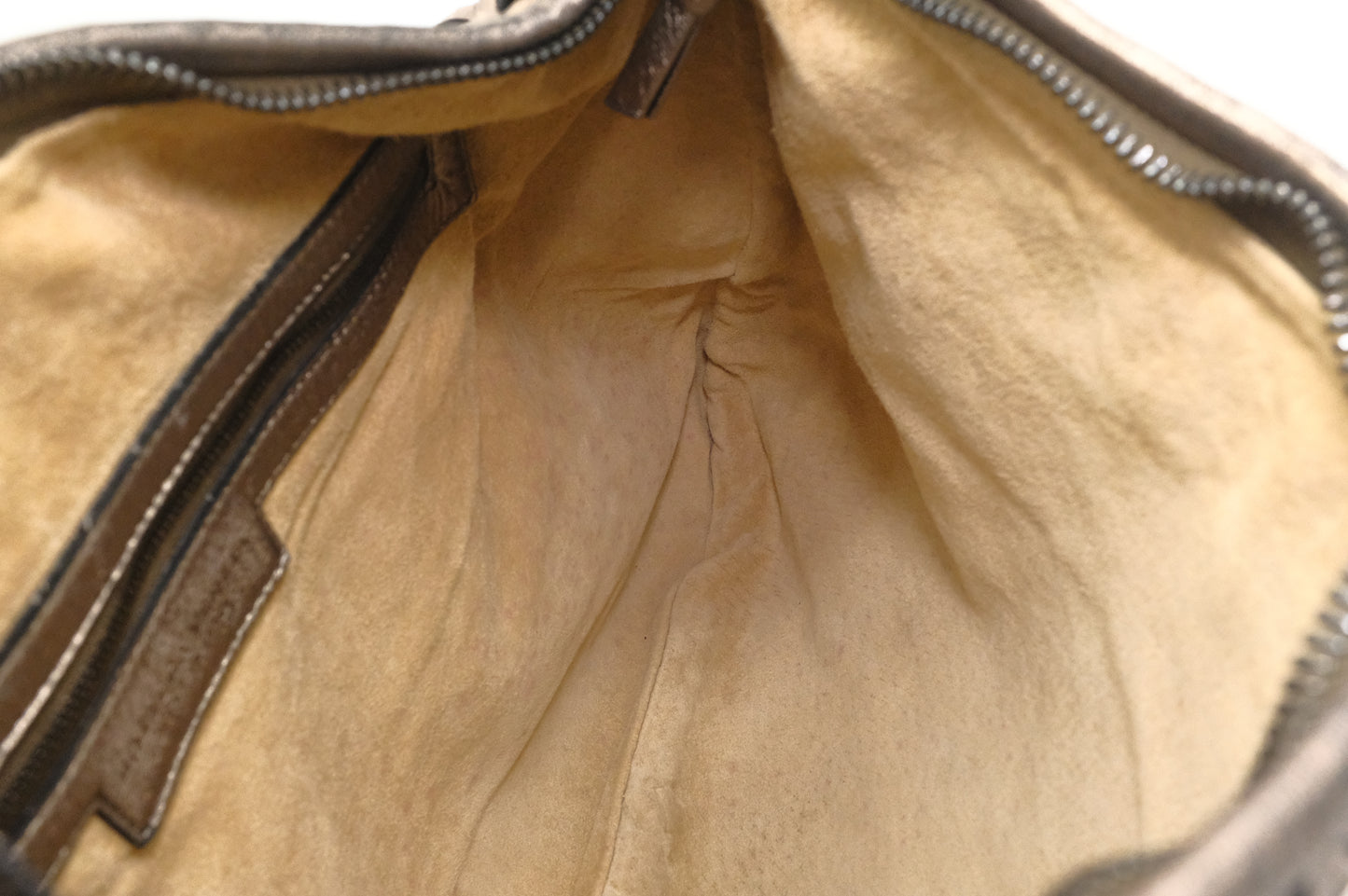 Bottega Veneta in Bronze Intrecciato Leather