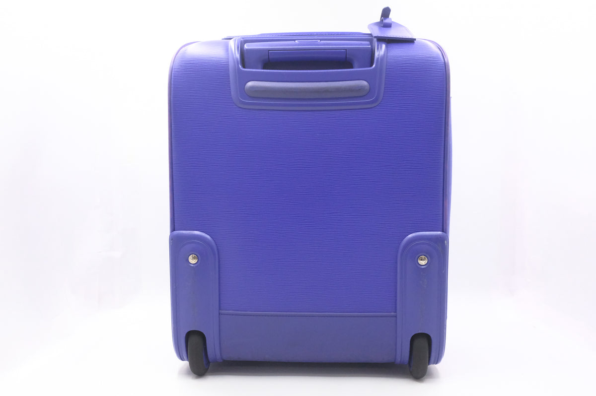 Louis Vuitton Pegase 45 in Purple Epi Leather