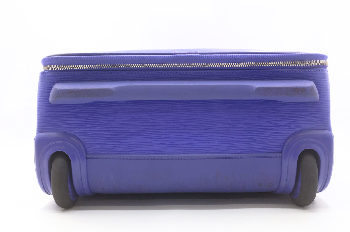 Louis Vuitton Pegase 45 in Purple Epi Leather