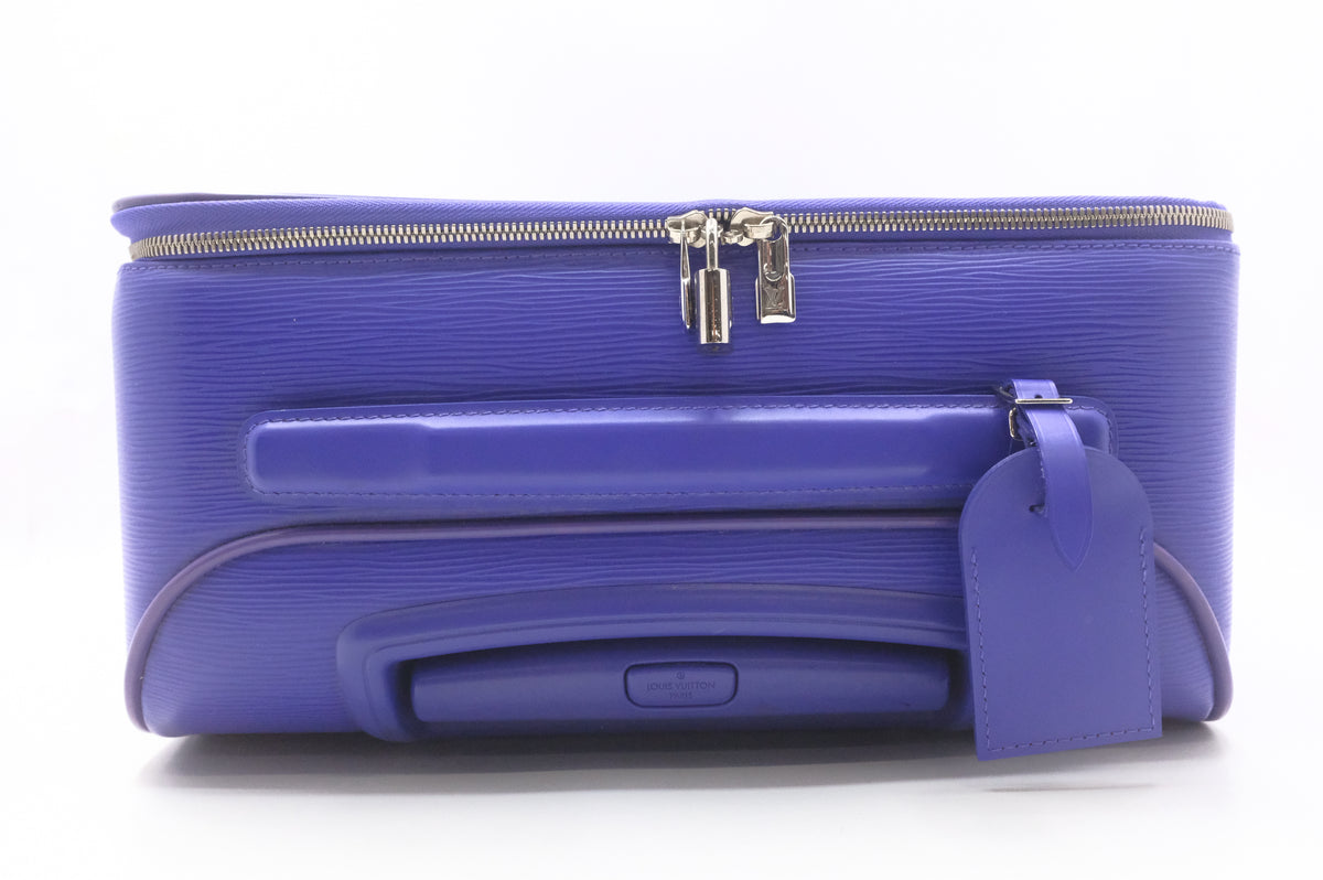 Louis Vuitton Pegase 45 in Purple Epi Leather