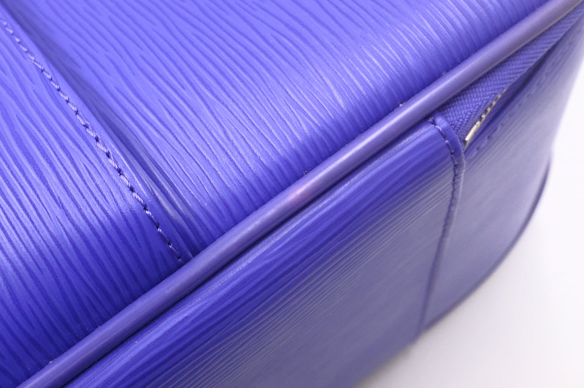 Louis Vuitton Pegase 45 in Purple Epi Leather