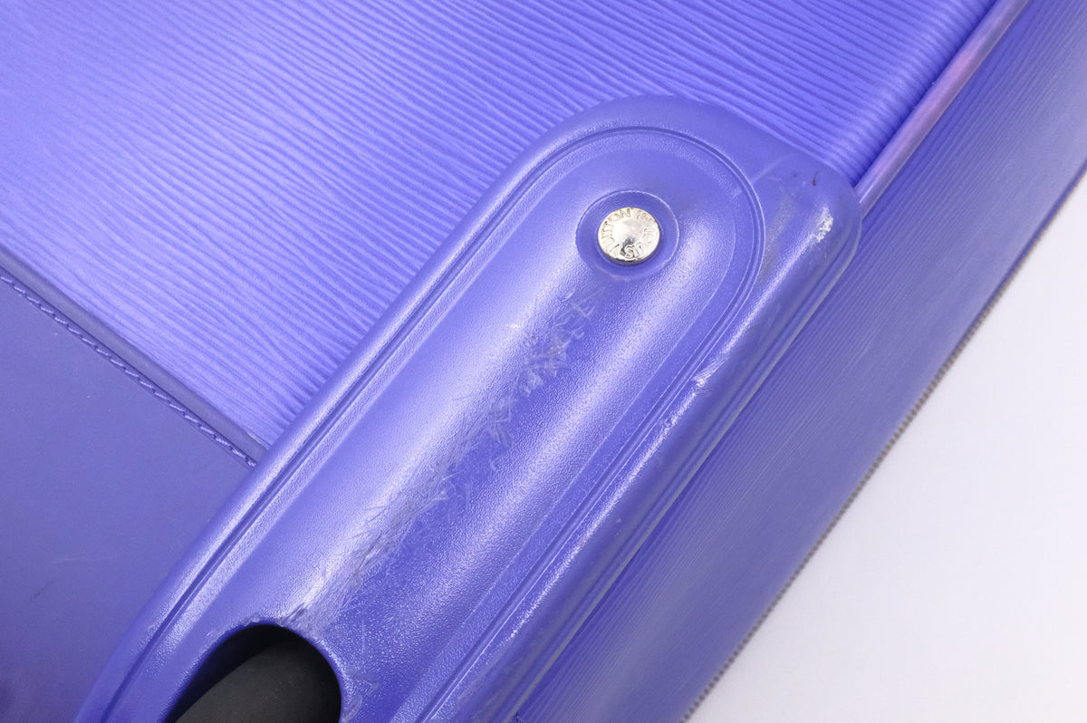 Louis Vuitton Pegase 45 in Purple Epi Leather