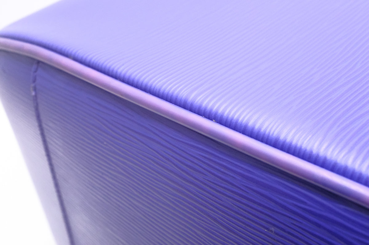Louis Vuitton Pegase 45 in Purple Epi Leather