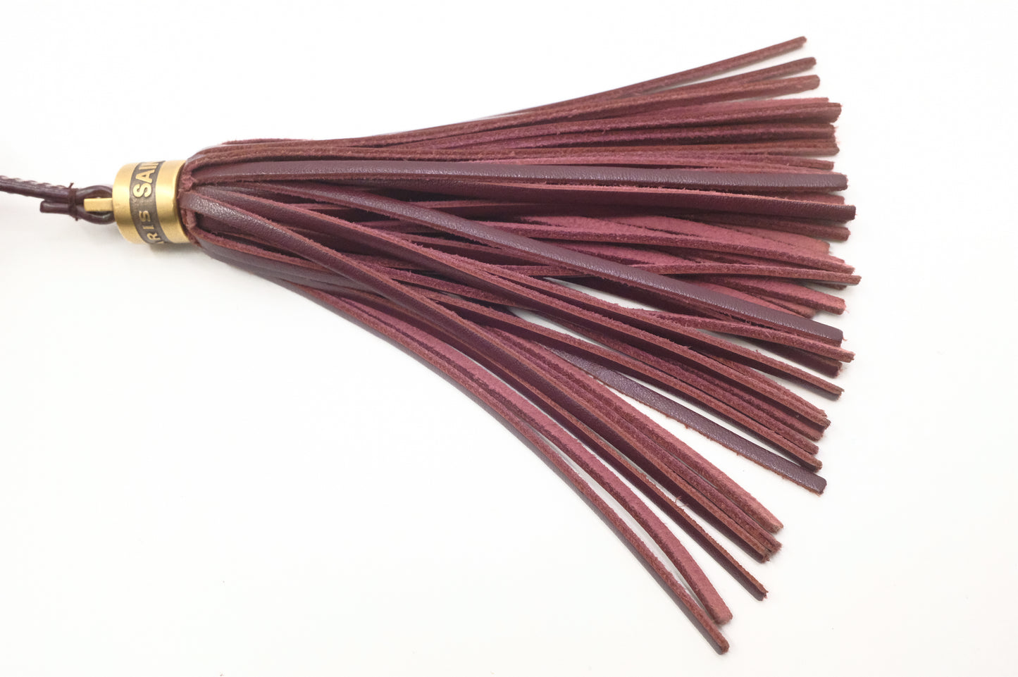 YSL Saint Laurent Lou Camera Bag in Burgundy Leather