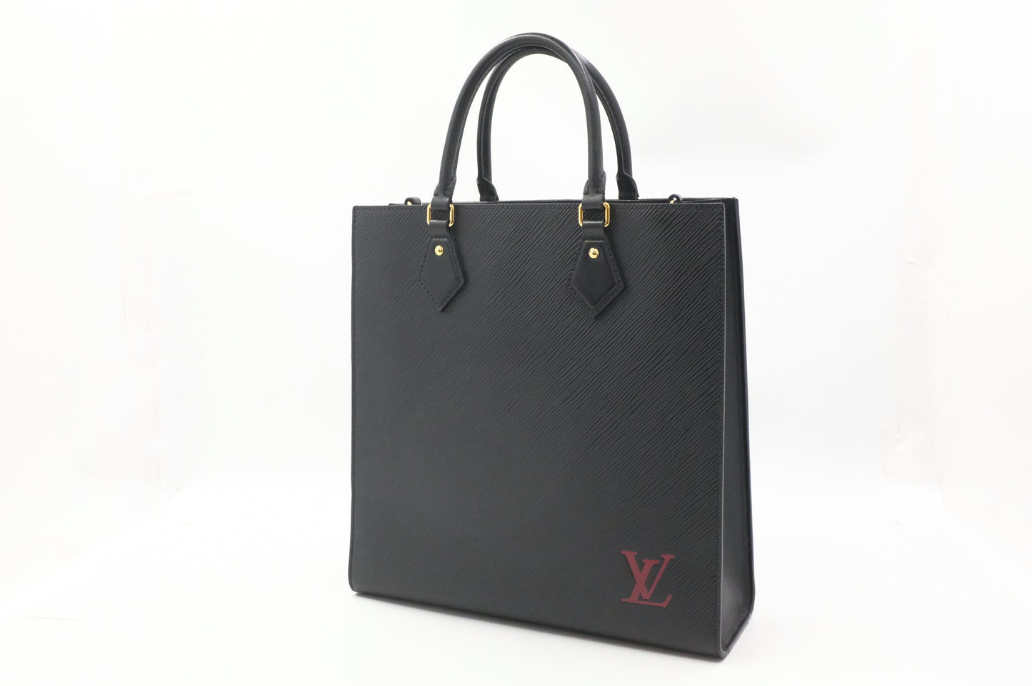 Louis Vuitton Sac Plat PM in Black Epi Leather