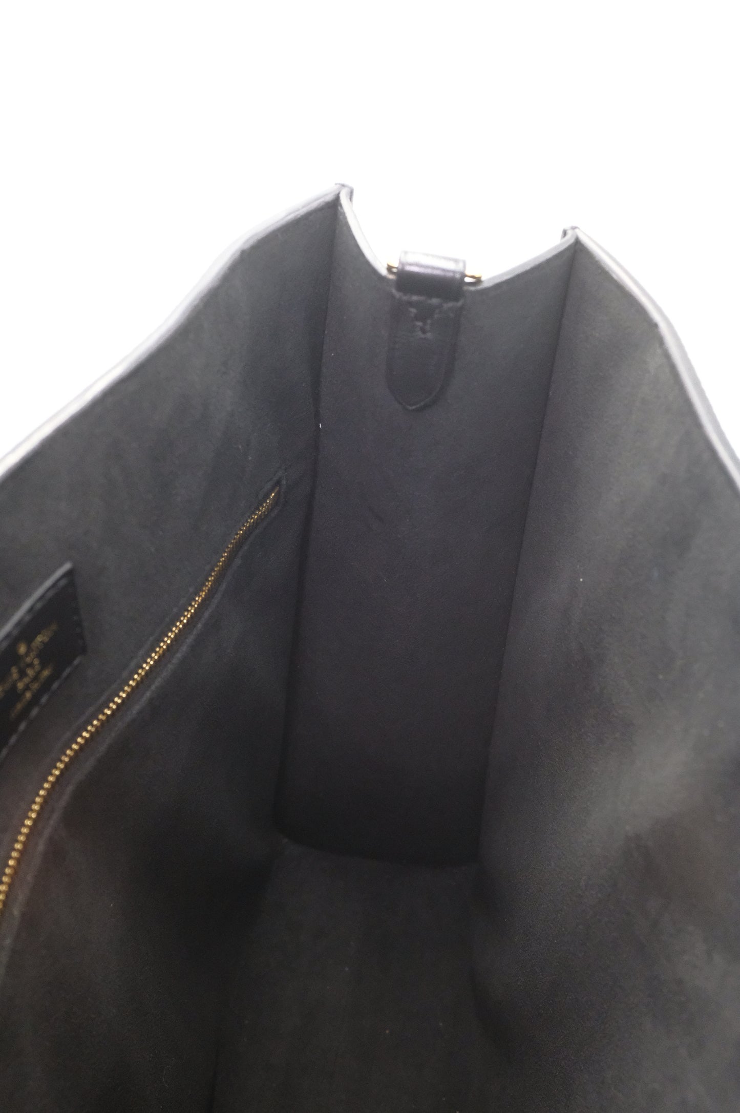 Louis Vuitton Sac Plat PM in Black Epi Leather