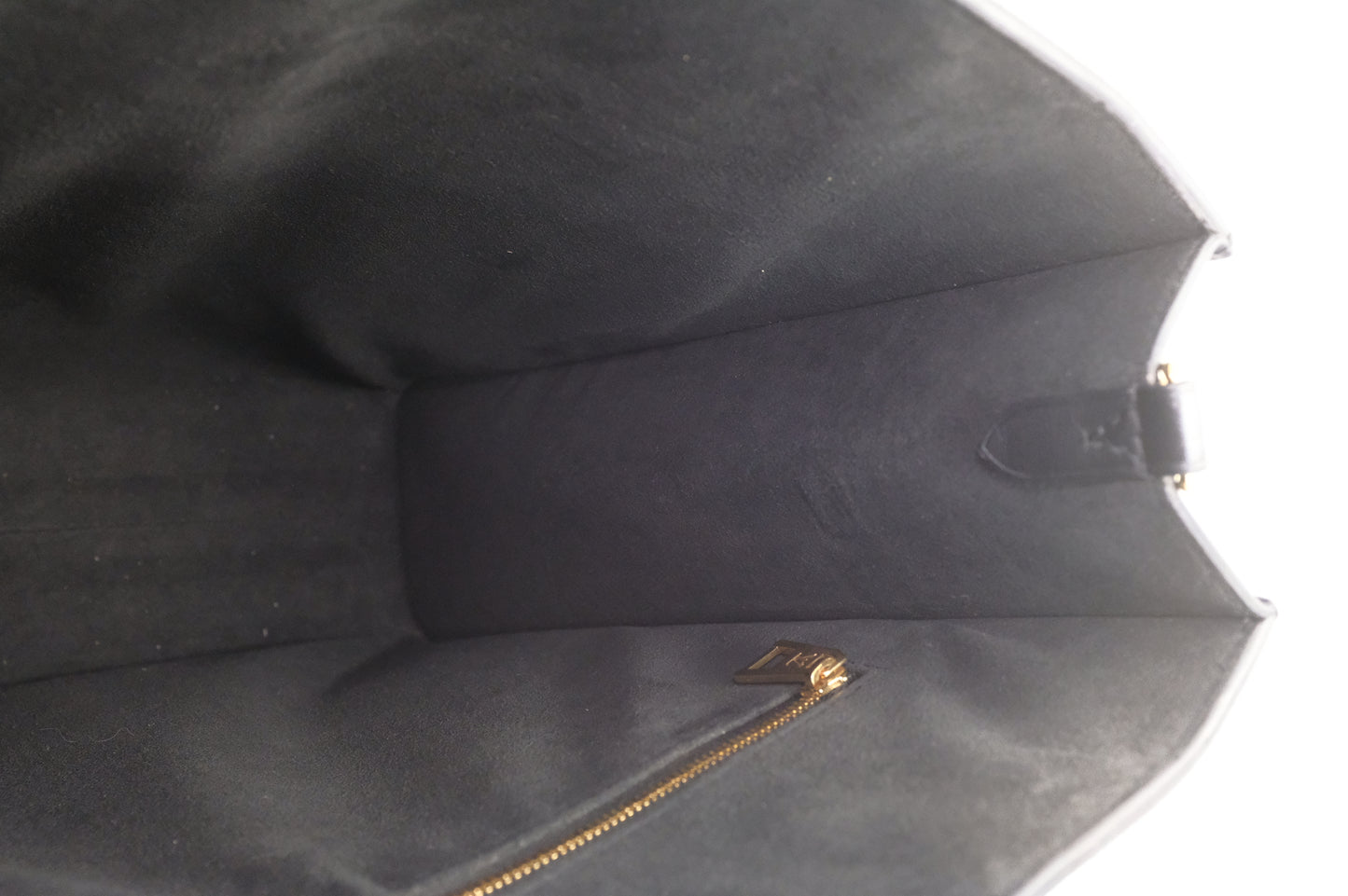 Louis Vuitton Sac Plat PM in Black Epi Leather