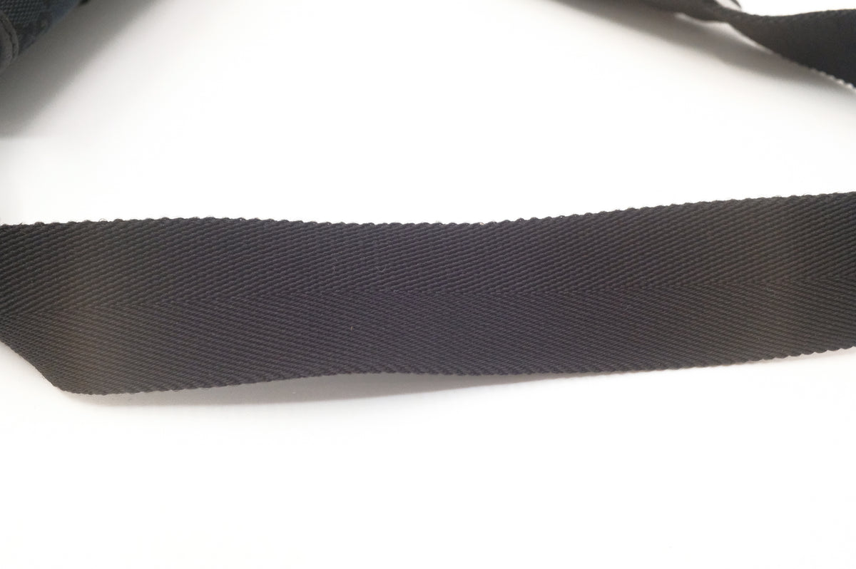 Gucci Waist Bag in Black GG Canvas