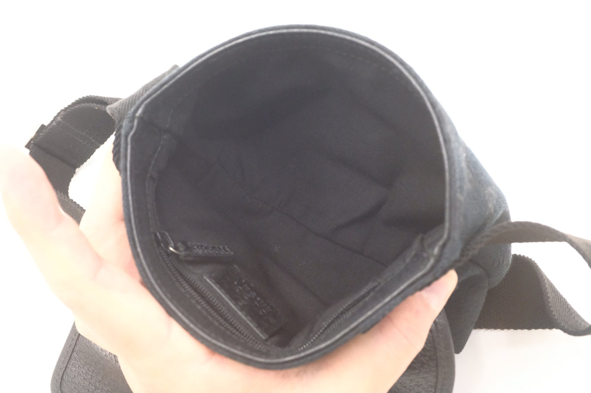 Gucci Waist Bag in Black GG Canvas