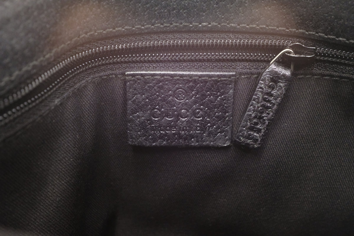 Gucci Waist Bag in Black GG Canvas