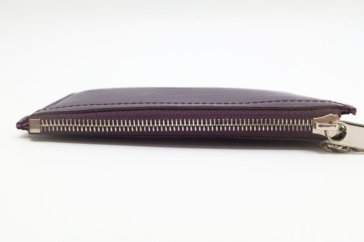 Louis Vuitton Pochette Cles in Purple Epi Leather