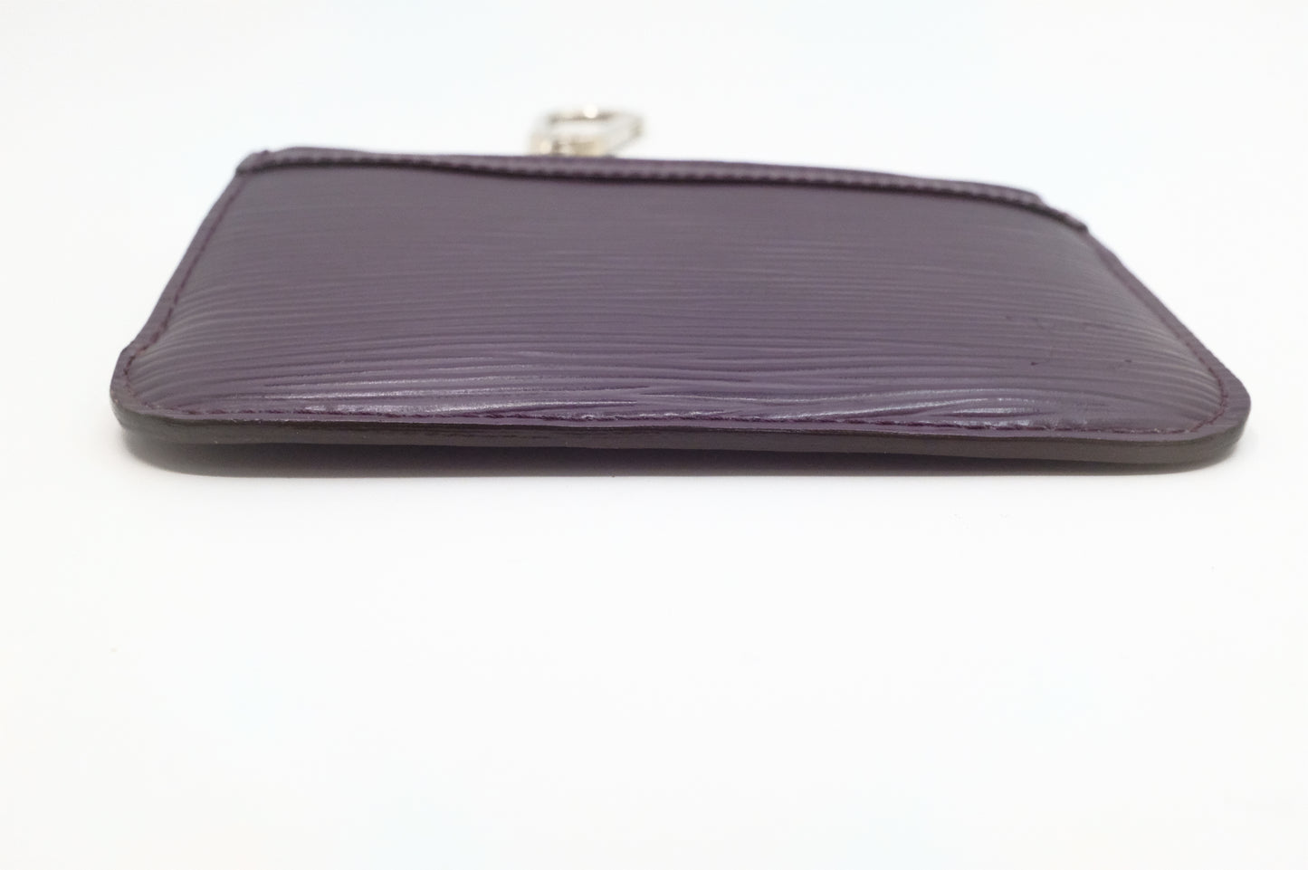 Louis Vuitton Pochette Cles in Purple Epi Leather