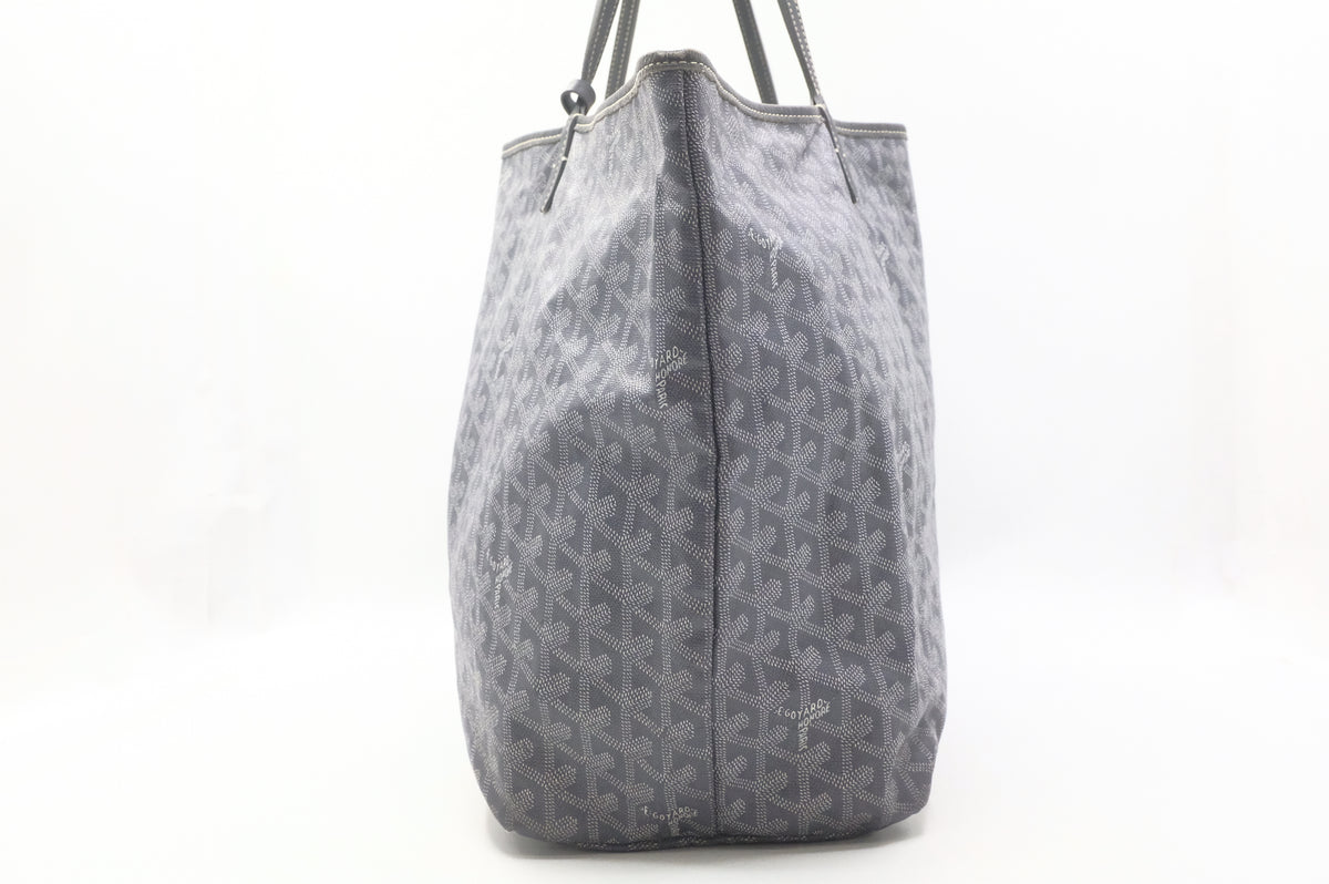 Goyard Saint Louis GM in Gray Goyardine Canvas