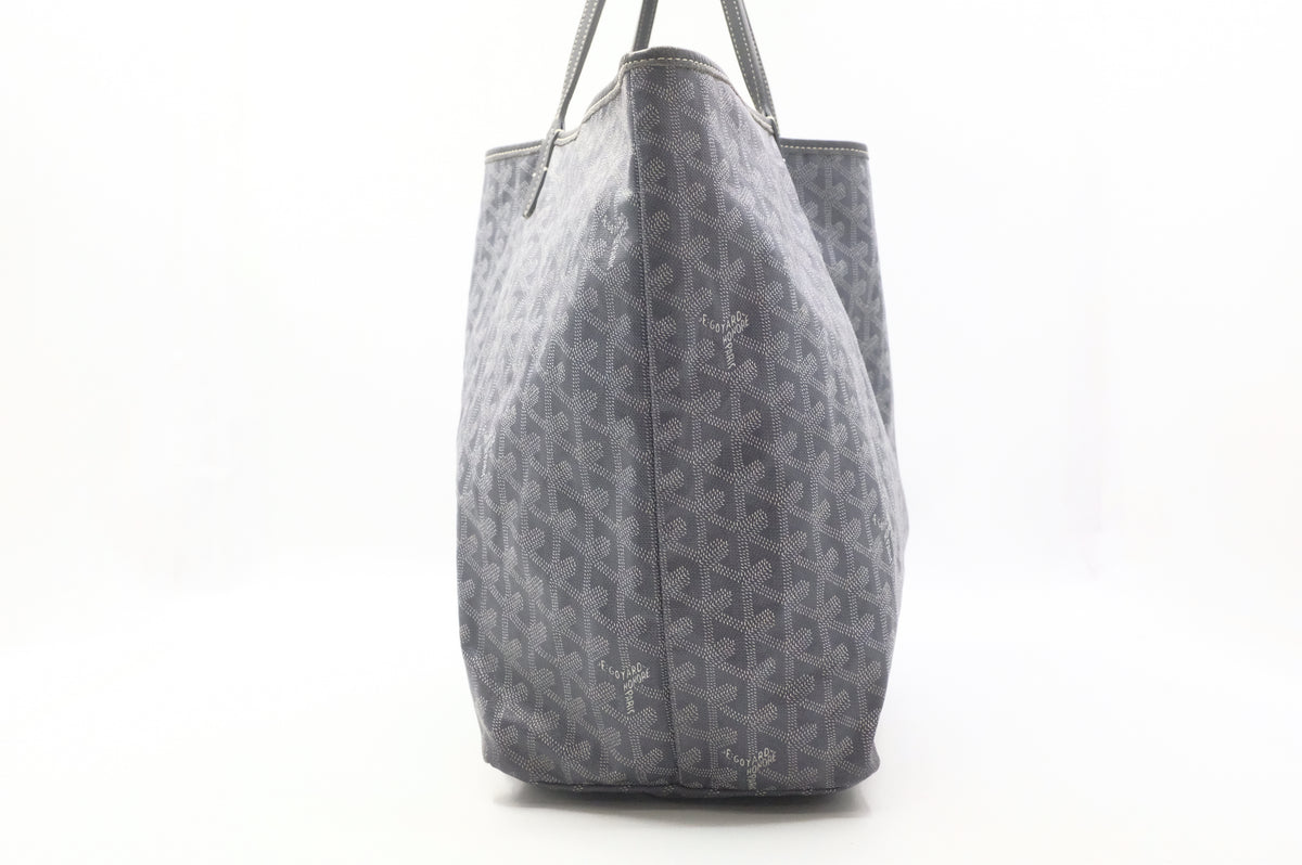 Goyard Saint Louis GM in Gray Goyardine Canvas