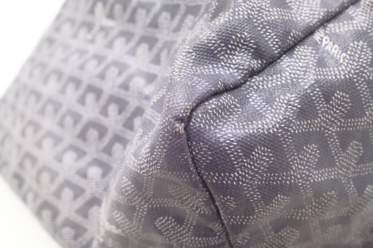 Goyard Saint Louis GM in Gray Goyardine Canvas