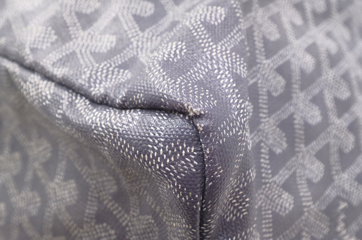 Goyard Saint Louis GM in Gray Goyardine Canvas