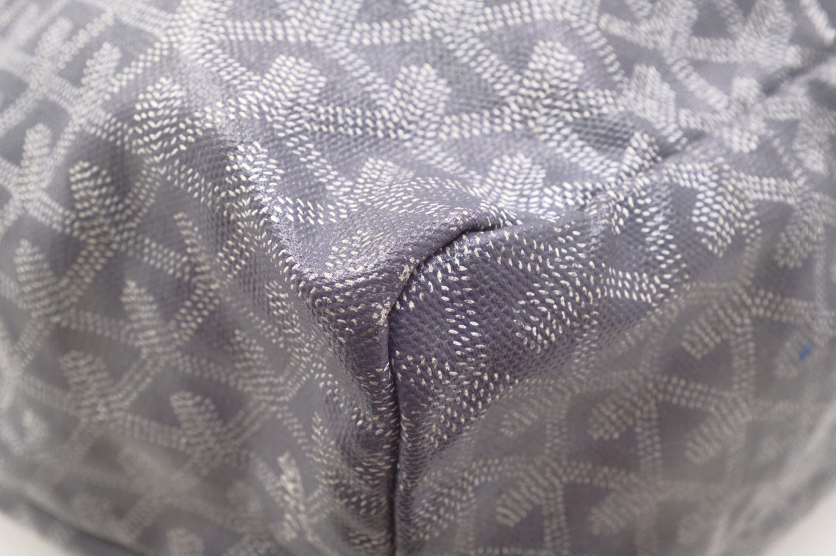 Goyard Saint Louis GM in Gray Goyardine Canvas
