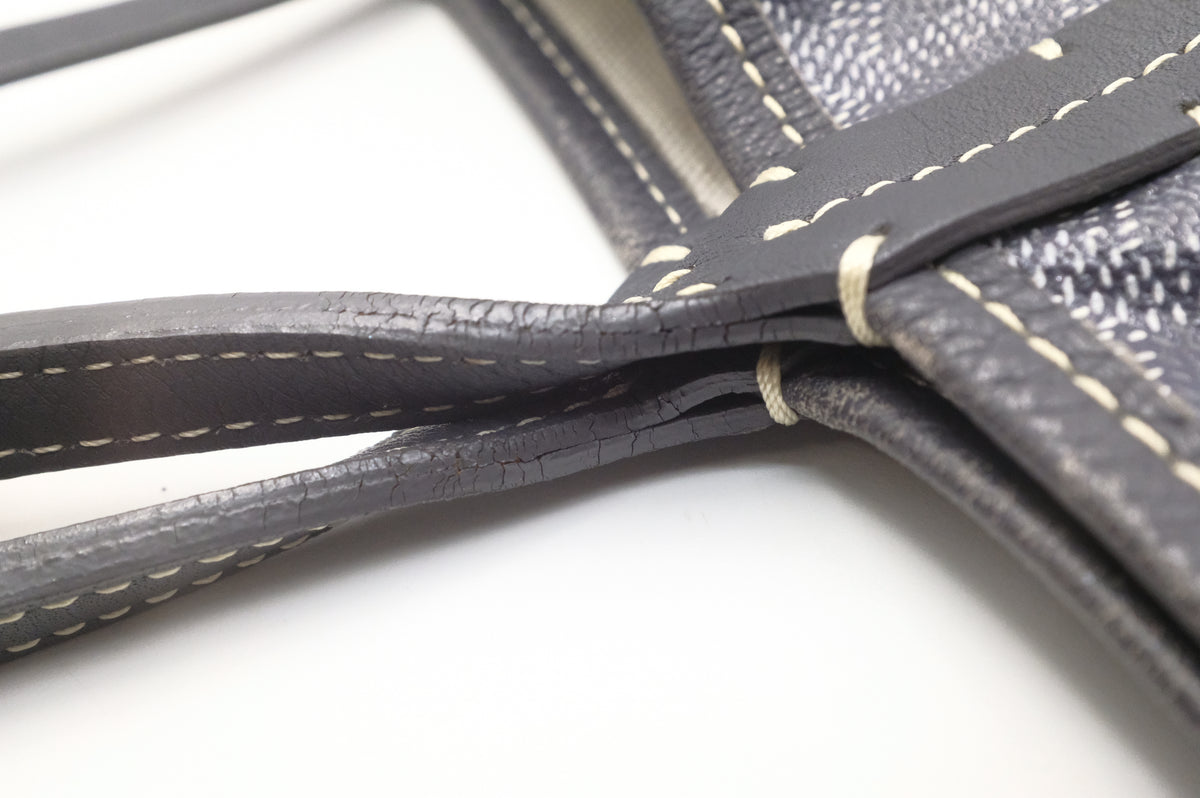 Goyard Saint Louis GM in Gray Goyardine Canvas