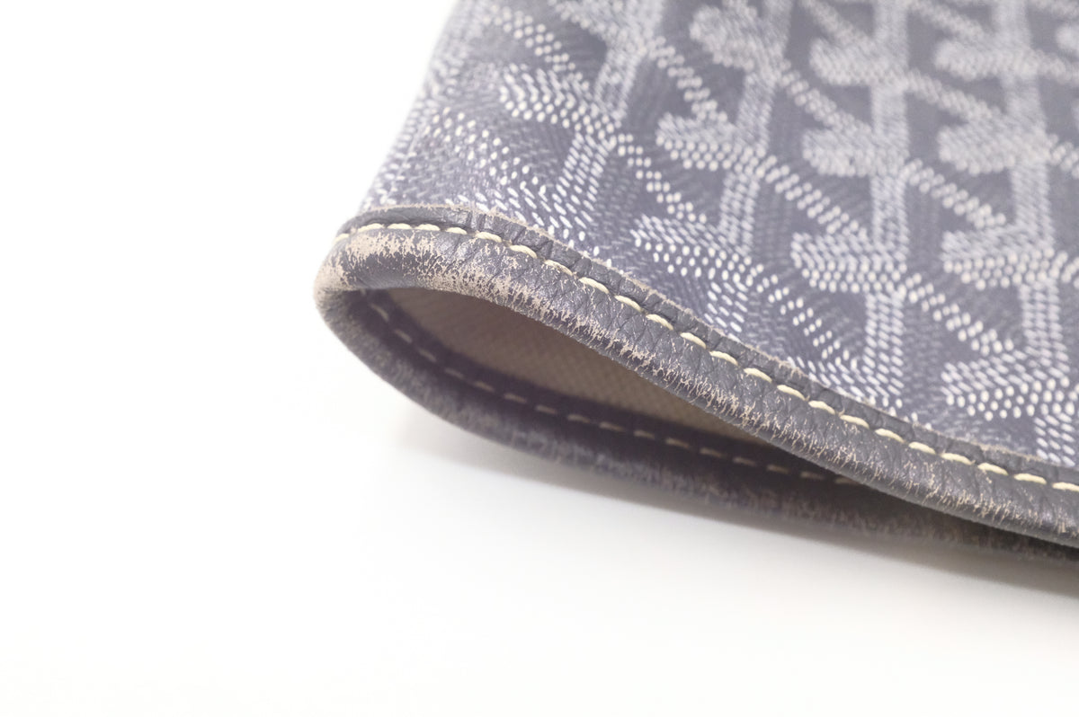 Goyard Saint Louis GM in Gray Goyardine Canvas
