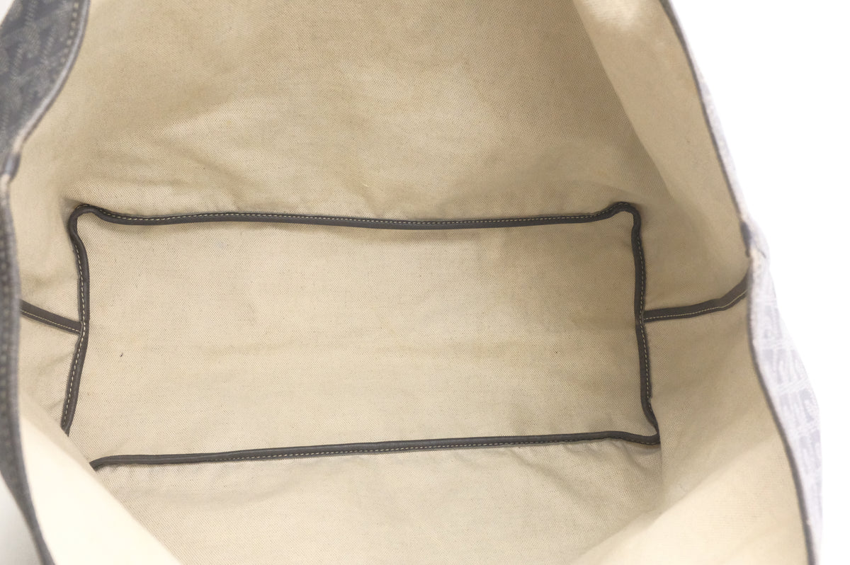 Goyard Saint Louis GM in Gray Goyardine Canvas